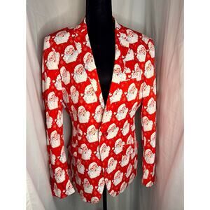 Suslo Couture Medium (40) Santa Holiday Blazer